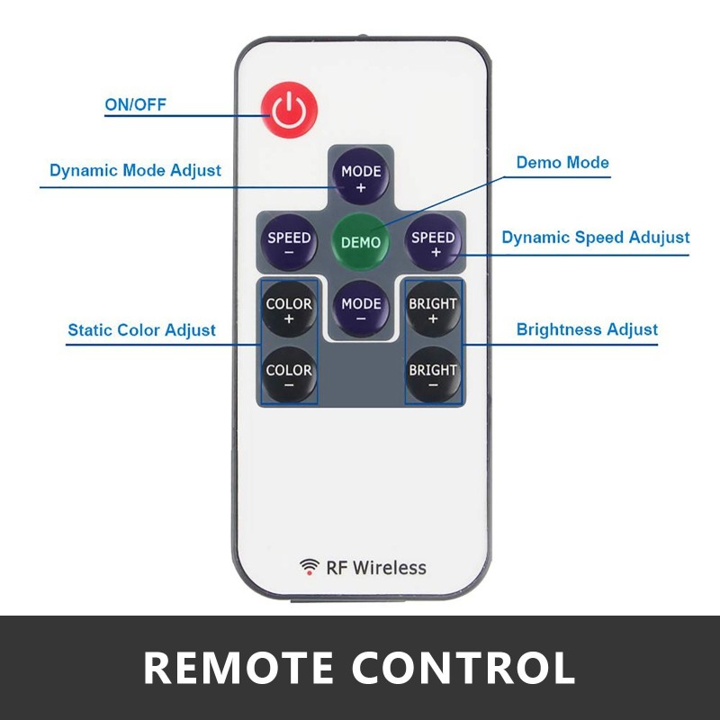Ruostumattomasta teräksestä valmistettu suorakulmainen allassuihkulähde 45×11×8 cm LED-valonauhalla uima-altaisiin