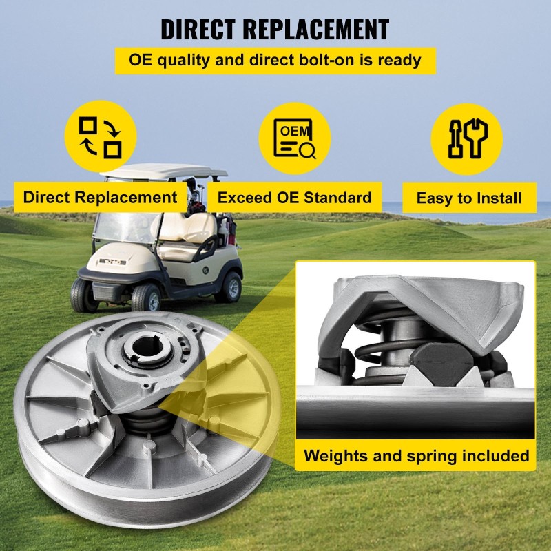 Päävetokytkin alumiiniseos hopea sopii FE350 bensiinikärryihin 1998 eteenpäin
