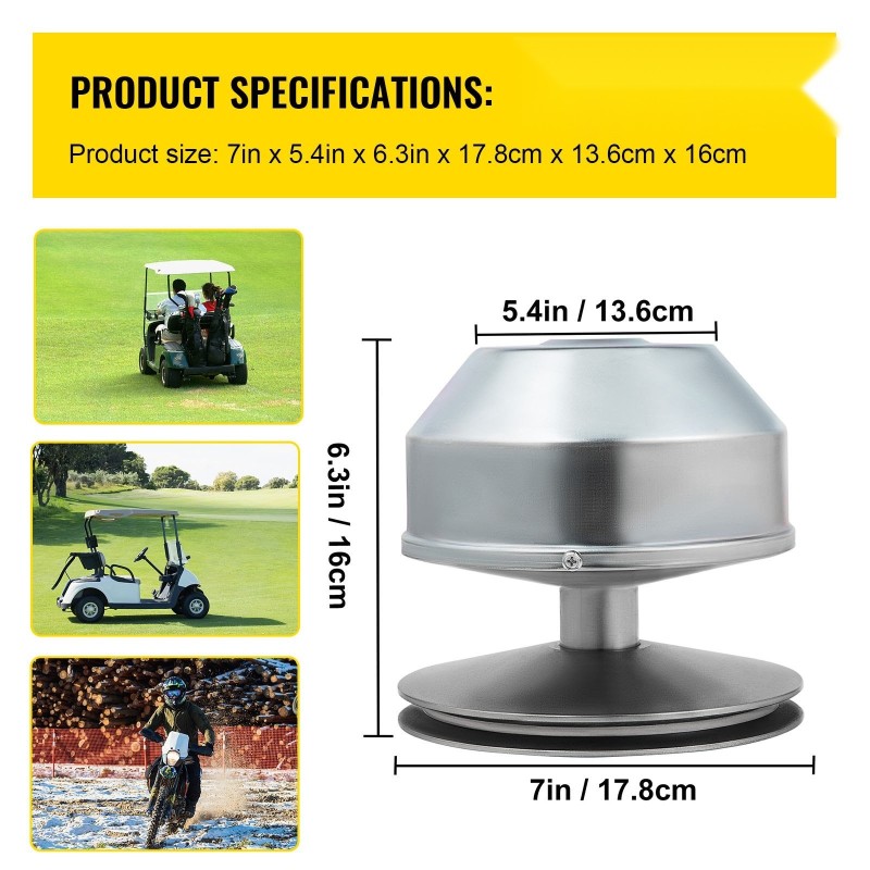 Vetokytkin alumiiniseoksesta 17,8×13,6×16 cm bensiinikäyttöisiin Yamaha-golfautoihin G2–G22 1985 ja uudemmat