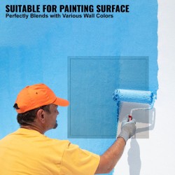 Huoltoluukku sinkitty teräslevy 613x613 mm kipsilevyseinille ja katoille