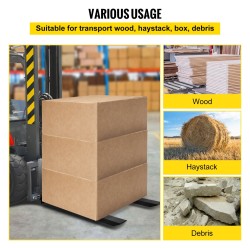 Trukkipiikkasarja kolmipistekiinnityksellä teräs 997,9 kg kantavuus luokka 1 ja 2 traktoreille