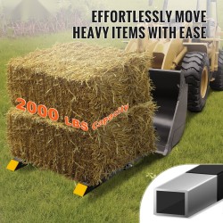 Trukkipiikit traktorin tai kuormaimen kauhaan säädettävä piikkiväli kestävä rakenne