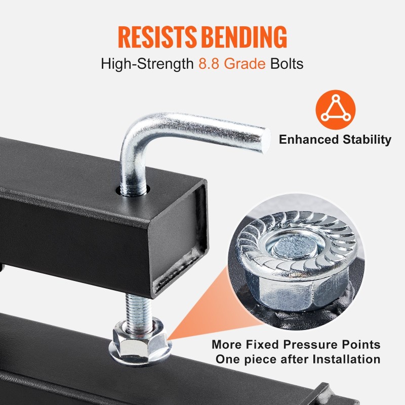 Trukkipiikit kauhaan kiinnitettävät 907 kg kantavuus 760 mm piikin pituus