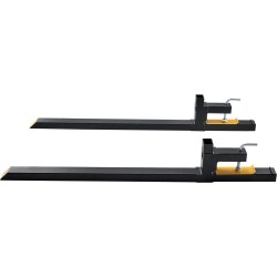 Puristinmalliset trukkipiikit kauhaan kiinnittyvät teräs 907 kg 1090 mm