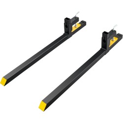 Puristinmalliset trukkipiikit kauhaan kiinnittyvät teräs 907 kg 1090 mm