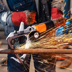 Putkihiomakone 1300 W 6-portainen nopeudensäätö alumiiniseosrunko 3 hiomanauhaa