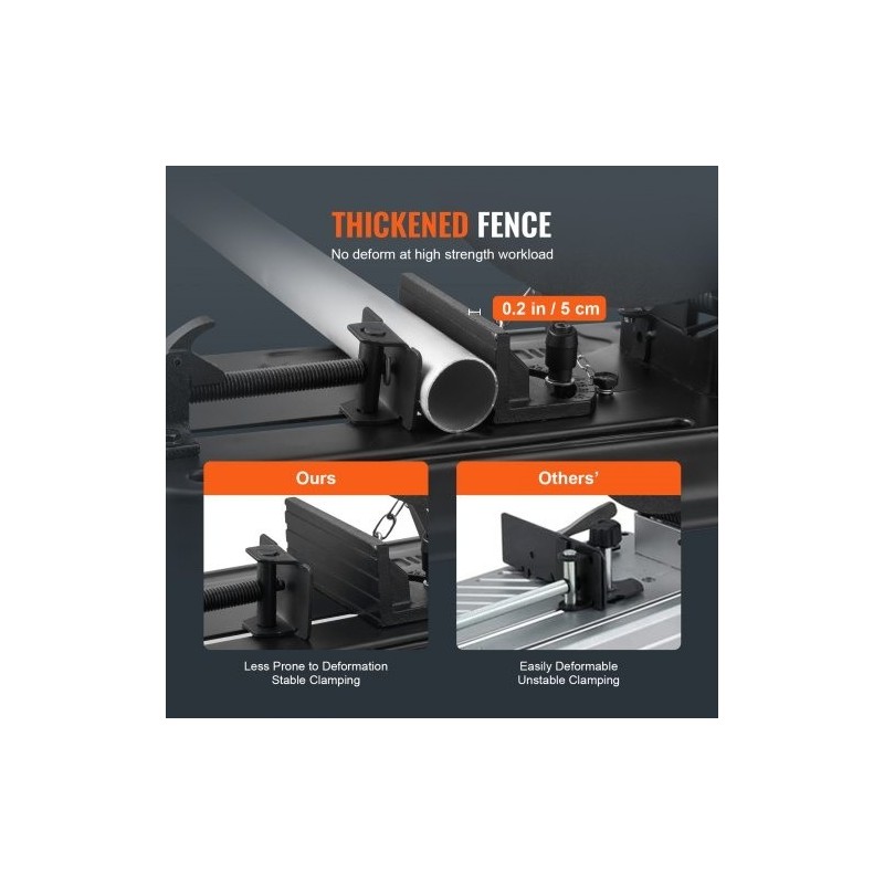 14-tuumainen katkaisusaha metallille 2300 wattia 0–45 asteen puristin 80-hampainen hiomalaikka