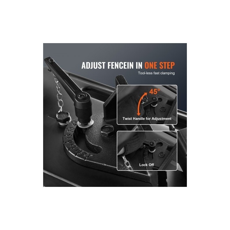 14-tuumainen katkaisusaha metallille 2300 wattia 0–45 asteen puristin 80-hampainen hiomalaikka