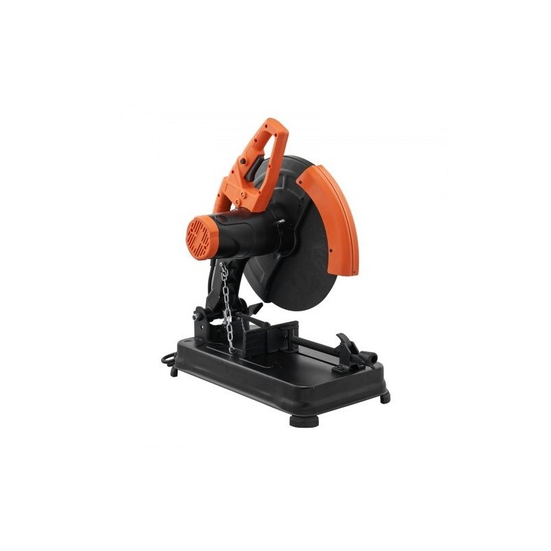 14-tuumainen katkaisusaha metallille 2300 wattia 0–45 asteen puristin 80-hampainen hiomalaikka