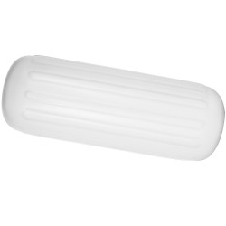 Veneen vinyylinen uritettu törmäyssuoja 4 kpl 10 x 28 tuumaa valkoinen