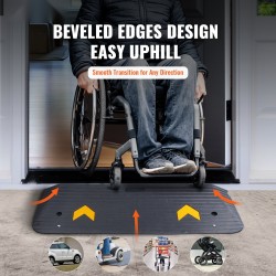 Kuminen kynnysramppi 110x32x3,8 cm kantavuus 15000 kg