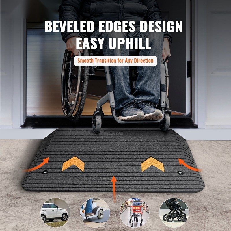 Kuminen kynnyssilta liukuestollinen 90x53x8,9 cm 15 tonnia