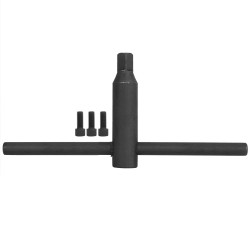 Sorvin istukka 3 leukainen 200 mm karkaistu teräs itse keskittyvä käännettävillä leuoilla