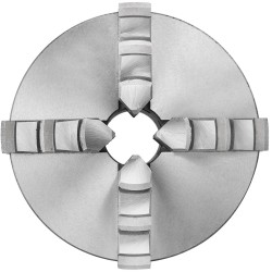 Sorvin istukka nelileukainen itsestään keskittävä valurautainen runko 125 mm teräsleuat