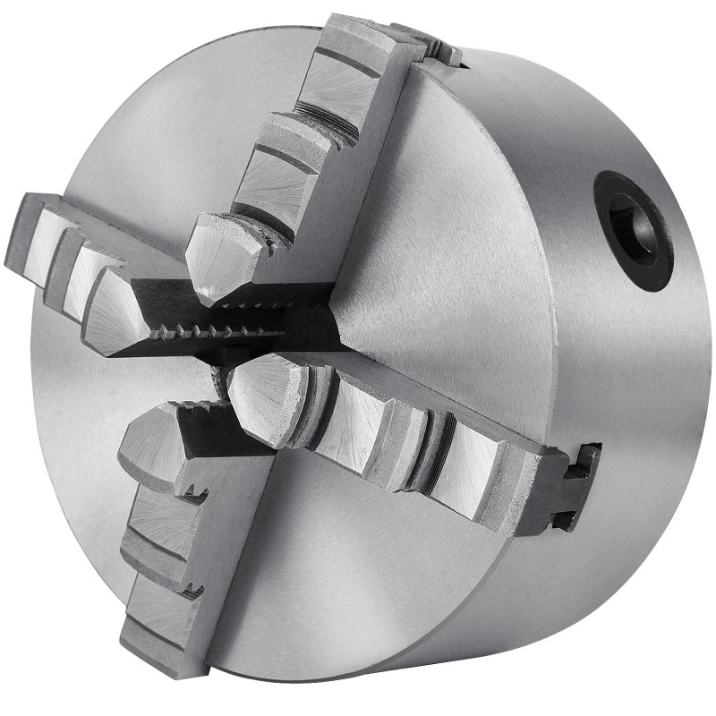 Sorvin istukka nelileukainen itsestään keskittävä valurautainen runko 125 mm teräsleuat