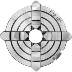 Sorvin istukka 4-leukainen 125 mm valurunko itsenäisesti säätyvät käännettävät leuat