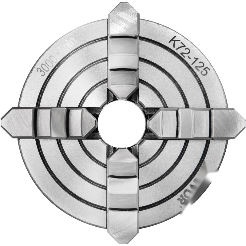 Sorvin istukka 4-leukainen 125 mm valurunko itsenäisesti säätyvät käännettävät leuat