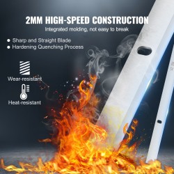 Höylänterät pikateräs 13 tuumaa 3 kpl 2 mm 40 asteen viiste