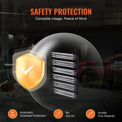 Infrapuna-maalinkuivauslamppu 3000 W kaksi kolmen pään lamppusarjaa 120x100 cm paistoala