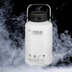 Kryogeeninen nestemäisen typen säiliö 10 l alumiiniseos 6 sisäsäiliötä kantokahvalla