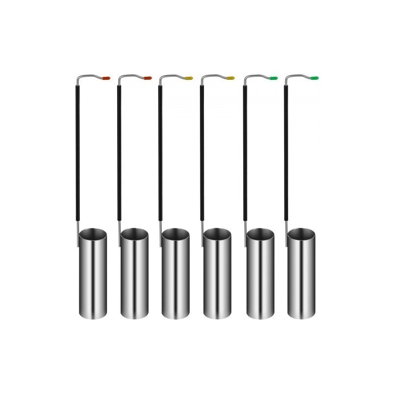 Kryogeeninen nestemäisen typen säiliö 10 l alumiiniseos 6 sisäsäiliötä kantokahvalla