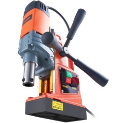 Magneettiporakone 1300 watin kannettava metallipinnoille 40 millimetrin poraushalkaisija 13000 newtonin pitovoima