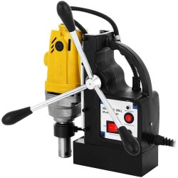 Magneettiporakone 1100 W maksimi 40 mm halkaisija 125 mm syvyys 11 porakruunua