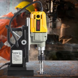 Magneettipora kannettava 1100W kuparimoottori 40 mm kruunupora 12000N mukana 7 terää