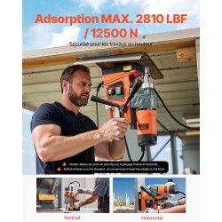 Magneettiporakone 1450W 40 mm kruunuporalla 11 kpl kruunuporia