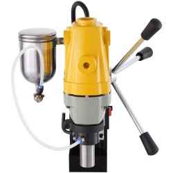 Magneettipylväsporakone 1100 wattia 12000 newtonin magneettivoima 40 millimetrin poraushalkaisija 6 onttoa poranterää