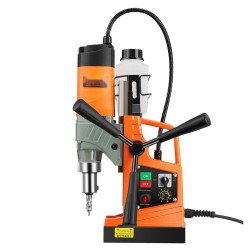 Magneettiporakone 1450W holkkoporaus 50 mm 6 holkkoporia portaaton nopeudensäätö metallipinnoille