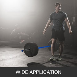 Painonnostotanko seosteräksinen 2 metriä 15 kiloa laakeroidut hihat 50 millimetriä