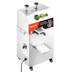 Sokeriruokomehupuristin sähköinen ruostumatonta terästä seitsemänsataaviisikymmentä wattia kolme telarullaa kolmesataa