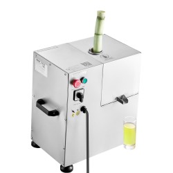 Sokeriruokopuristin 800 wattia 300 kiloa tunnissa neljä ruostumatonta rullaa