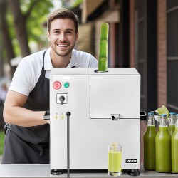 Sokeriruokopuristin 800 wattia 300 kiloa tunnissa neljä ruostumatonta rullaa