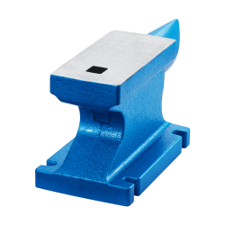 Valurautainen alasin 55 paunaa pyöreällä sarvella neliöreiällä hiottu pinta