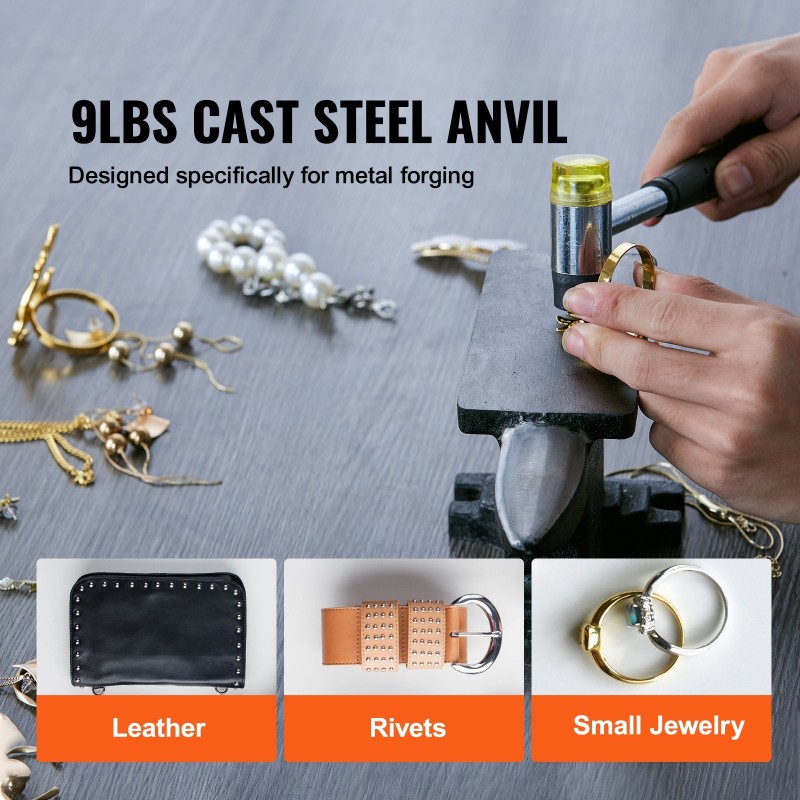 Yksisarvinen valuteräsalasin 4 kg kompakti tukeva jalusta työpinta 132 x 68 mm