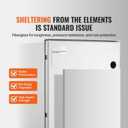 Sähkökotelo SMC-lasikuituvahvisteinen 60x40x23 cm IP66 lukollinen ulko- ja sisäkäyttöön