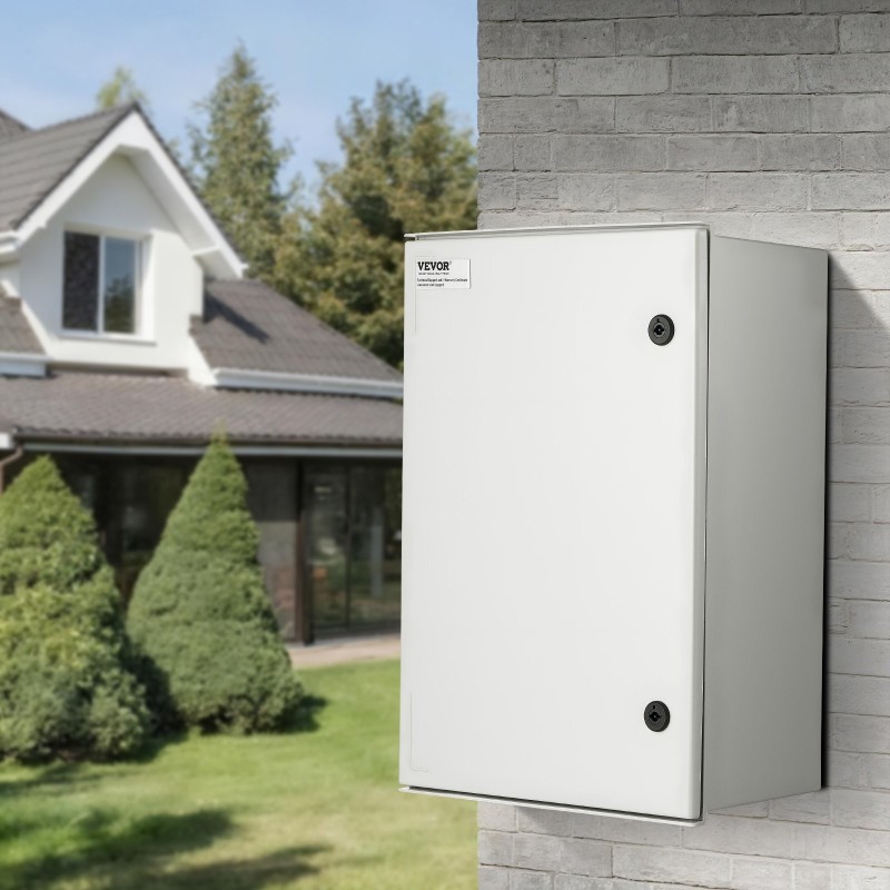 Sähkökotelo SMC-lasikuituvahvisteinen 60x40x23 cm IP66 lukollinen ulko- ja sisäkäyttöön