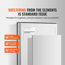 Sähkökotelo lasikuitu 30x25x14 cm sisä ja ulkokäyttö pöly ja vesitiivis