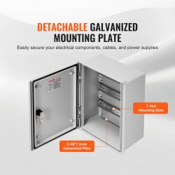 Sähkökotelo lasikuitu 30x25x14 cm sisä ja ulkokäyttö pöly ja vesitiivis