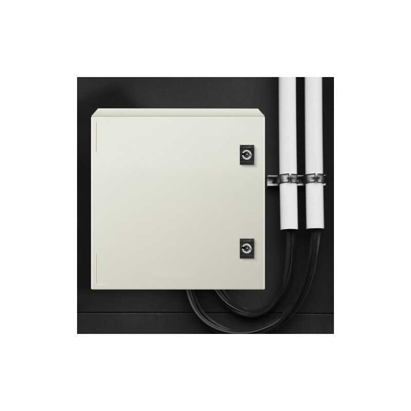 Sähkökotelo lasikuituvahvisteinen polyesteri 40x40x20 cm IP66 NEMA 3X