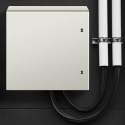 Sähkökojerasia hiiliteräs 1,5 mm 60x60x20 cm IP66 lukittava