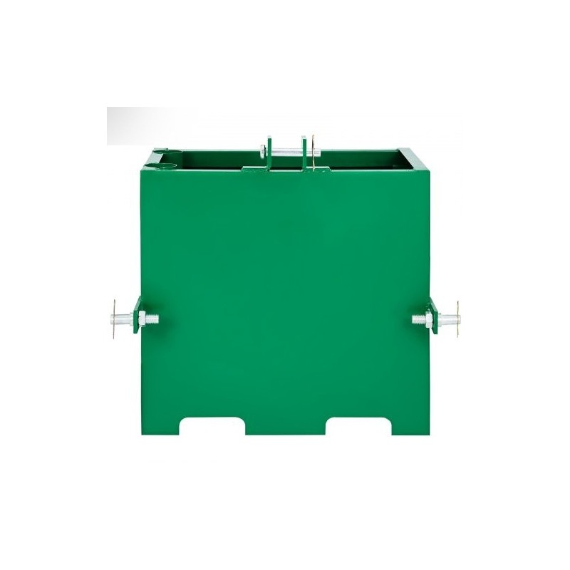 Vastapainolaatikko teräs tilavuus viisi kuutiojalkaa kahdeksansadan paunan nostokyky kahden tuuman vetokoukku