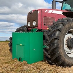 Vastapainolaatikko teräs tilavuus viisi kuutiojalkaa kahdeksansadan paunan nostokyky kahden tuuman vetokoukku