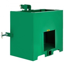 Vastapainolaatikko teräs tilavuus viisi kuutiojalkaa kahdeksansadan paunan nostokyky kahden tuuman vetokoukku