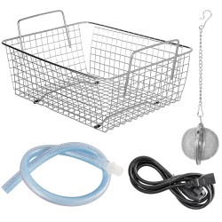 Ultraäänipesuri 6L ruostumaton teräs kaksitaajuuksinen 28 kHz 40 kHz säädettävä lämmitys