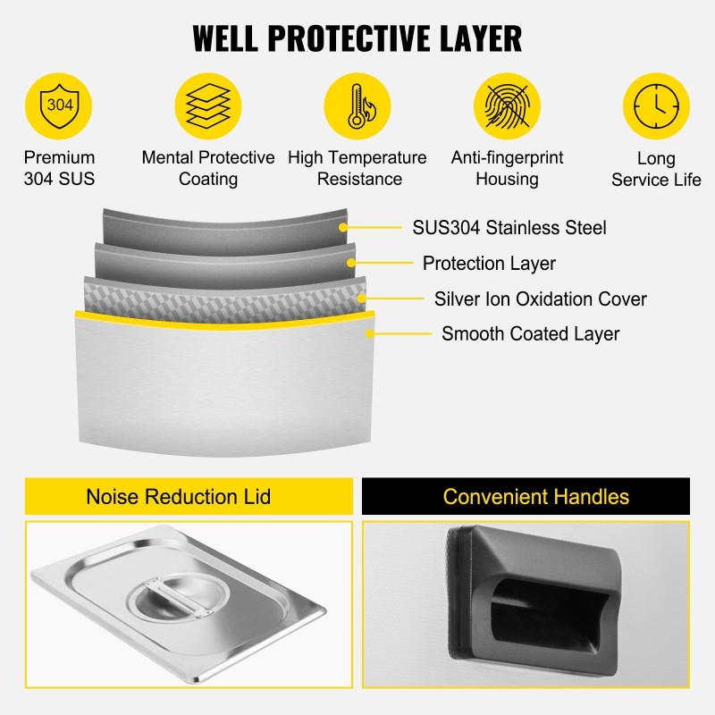 Ultraäänipesuri ruostumaton teräs 10 l 28 ja 40 kHz lämmitys koruille