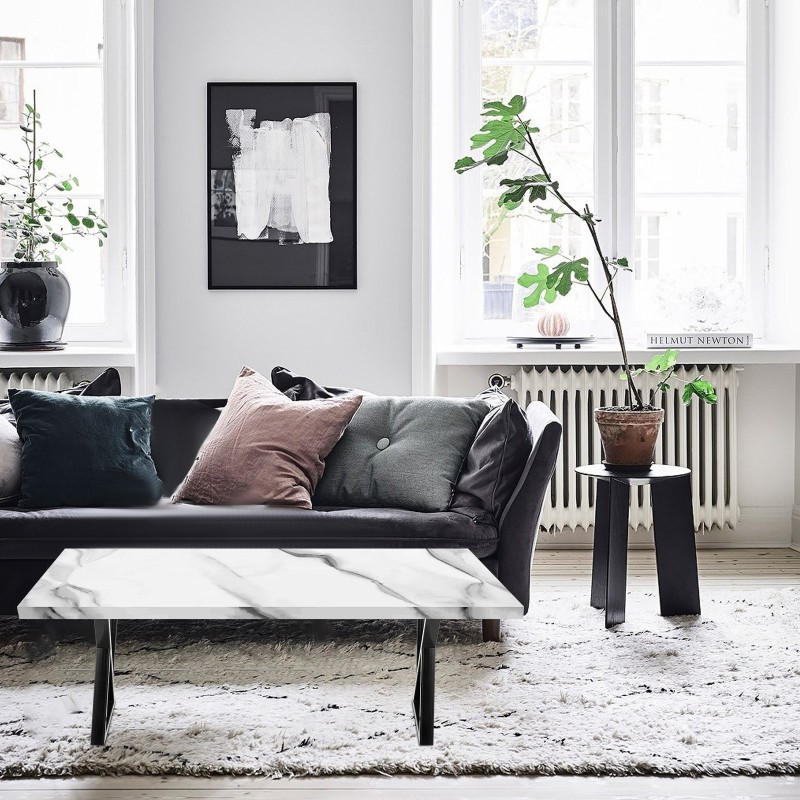 Teräs pöydänjalat 2 kpl 28 tuumaa korkeat 20 tuumaa leveät mustat ruokapöydälle