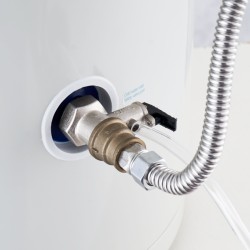 Sähköinen säiliövesivaraaja 70 l 1600 W kylmävalssattu hiiliteräs LED näyttö roiskesuoja sivuliitäntä